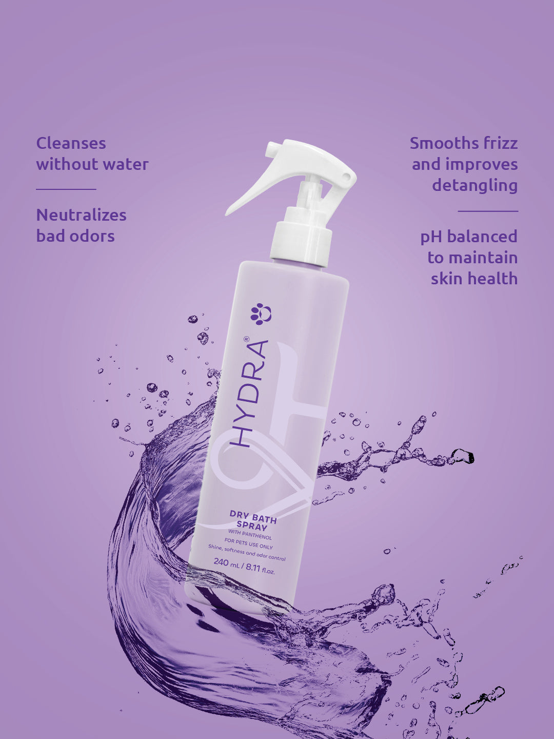 Hydra Dry Bath Spray